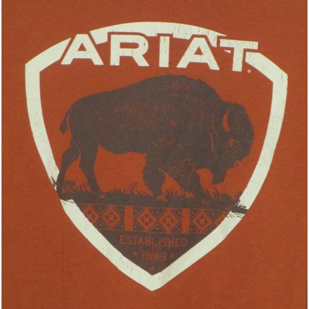 Ariat Buffalo West Burnt Orange Tee 3XL